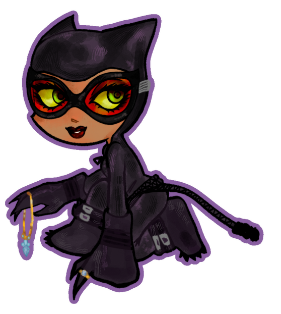 Catwoman chibi Catwoman chibi
